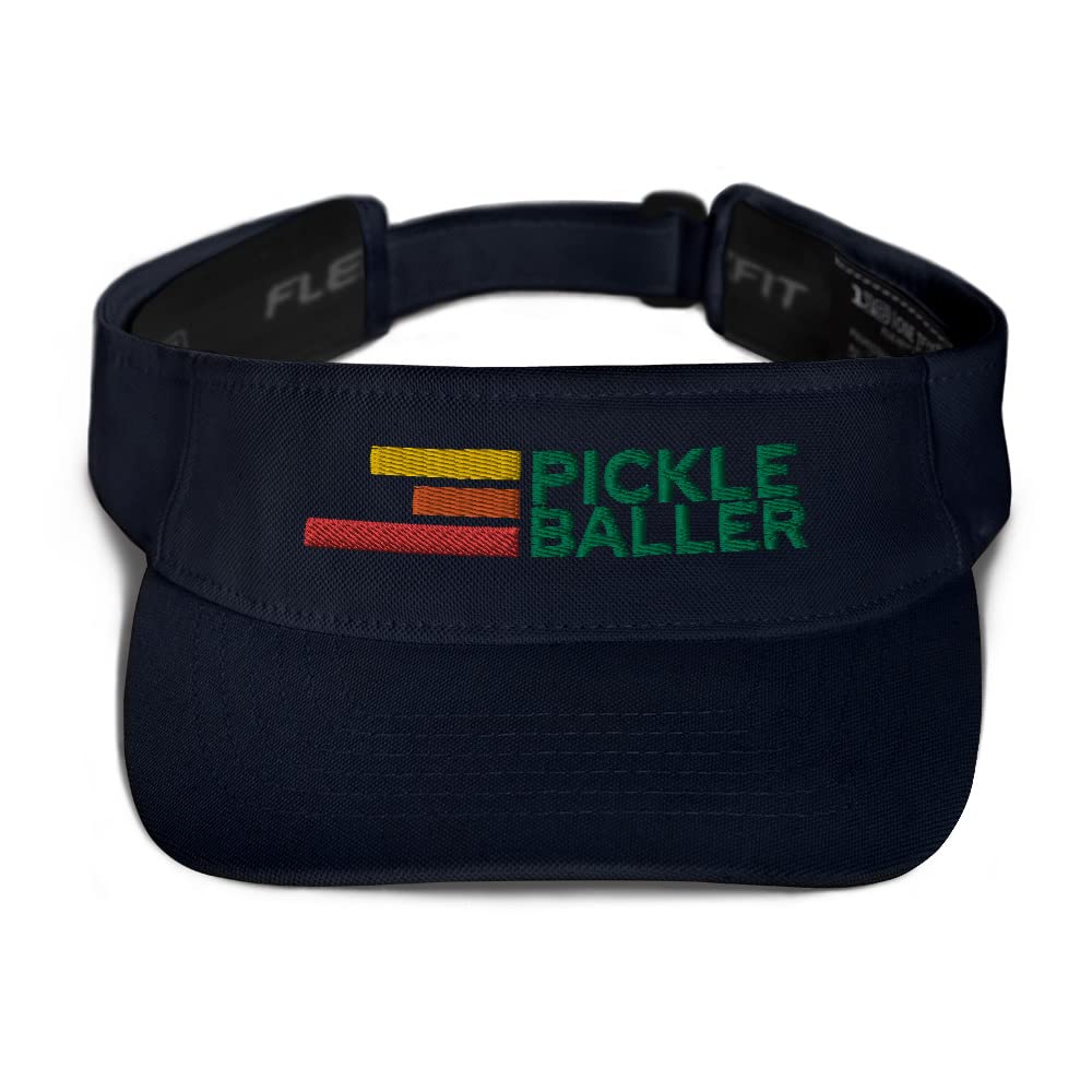 Retro Pickleball Visor - Great for Pickleball Gifts & Pickleball - Adjustable Size - Visor for Men and Women