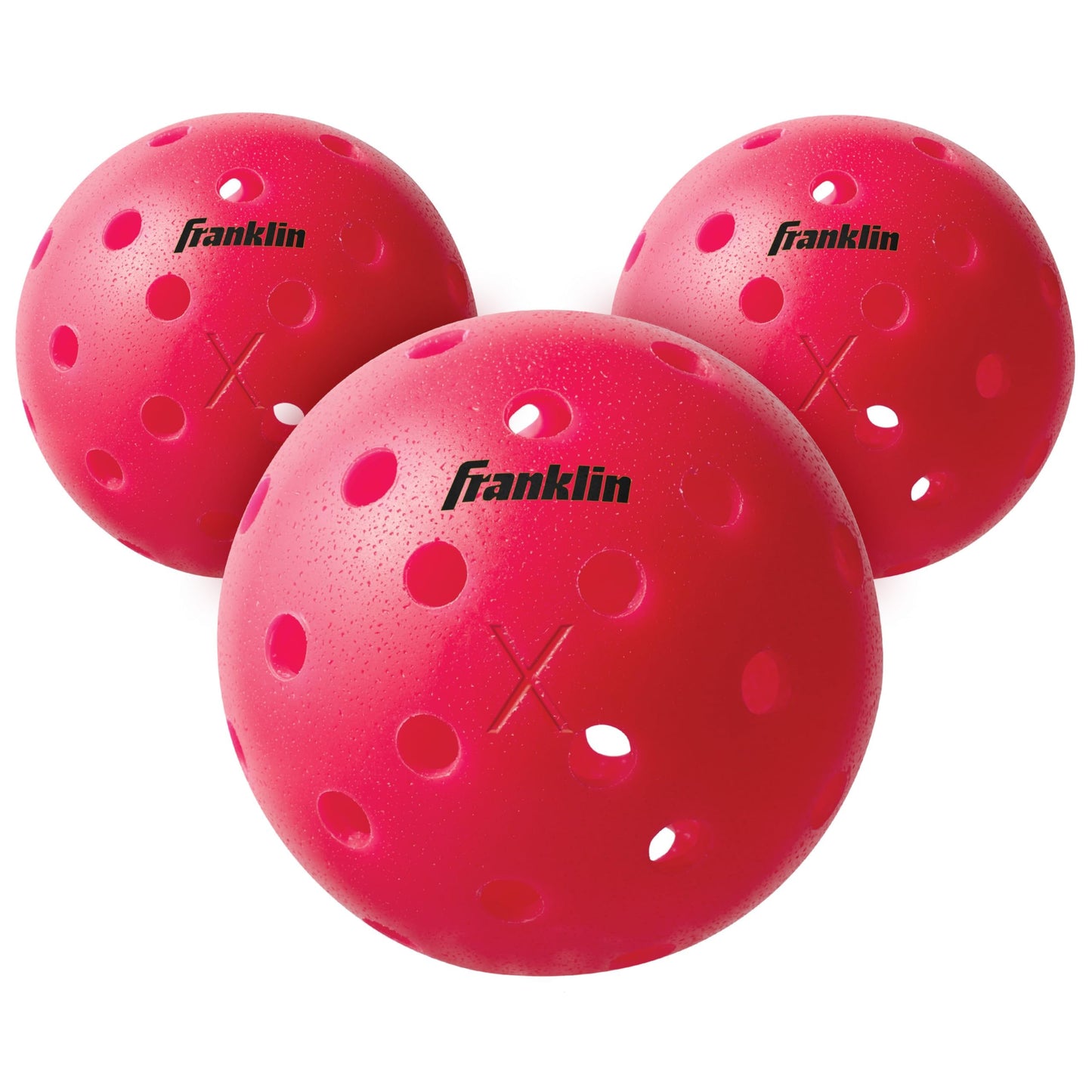 Franklin Sports Outdoor Pickleballs - X-40 Pickleball Balls - USA Pickleball (USAPA) Approved - Official US Open Ball