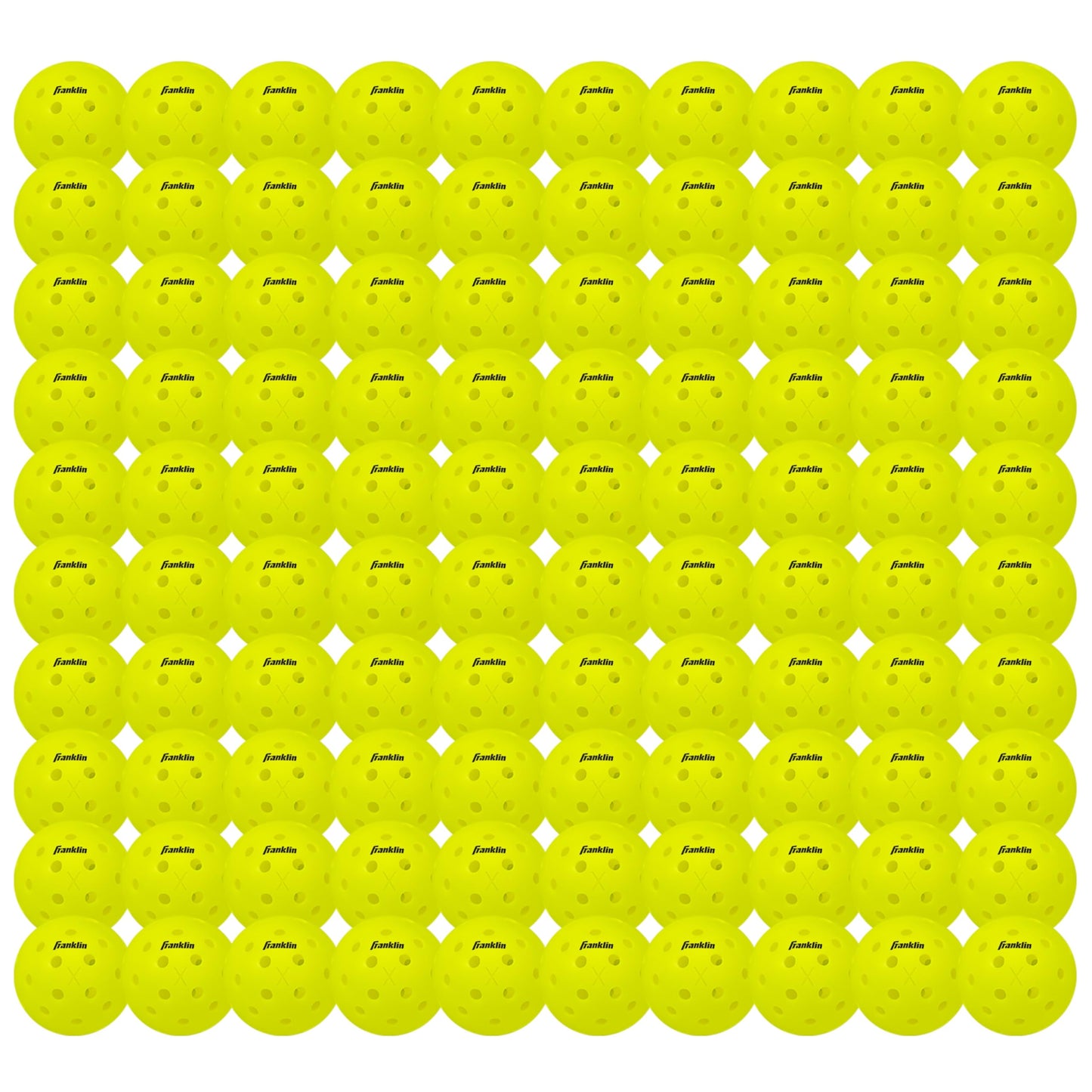 Franklin Sports Outdoor Pickleballs - X-40 Pickleball Balls - USA Pickleball (USAPA) Approved - Official US Open Ball